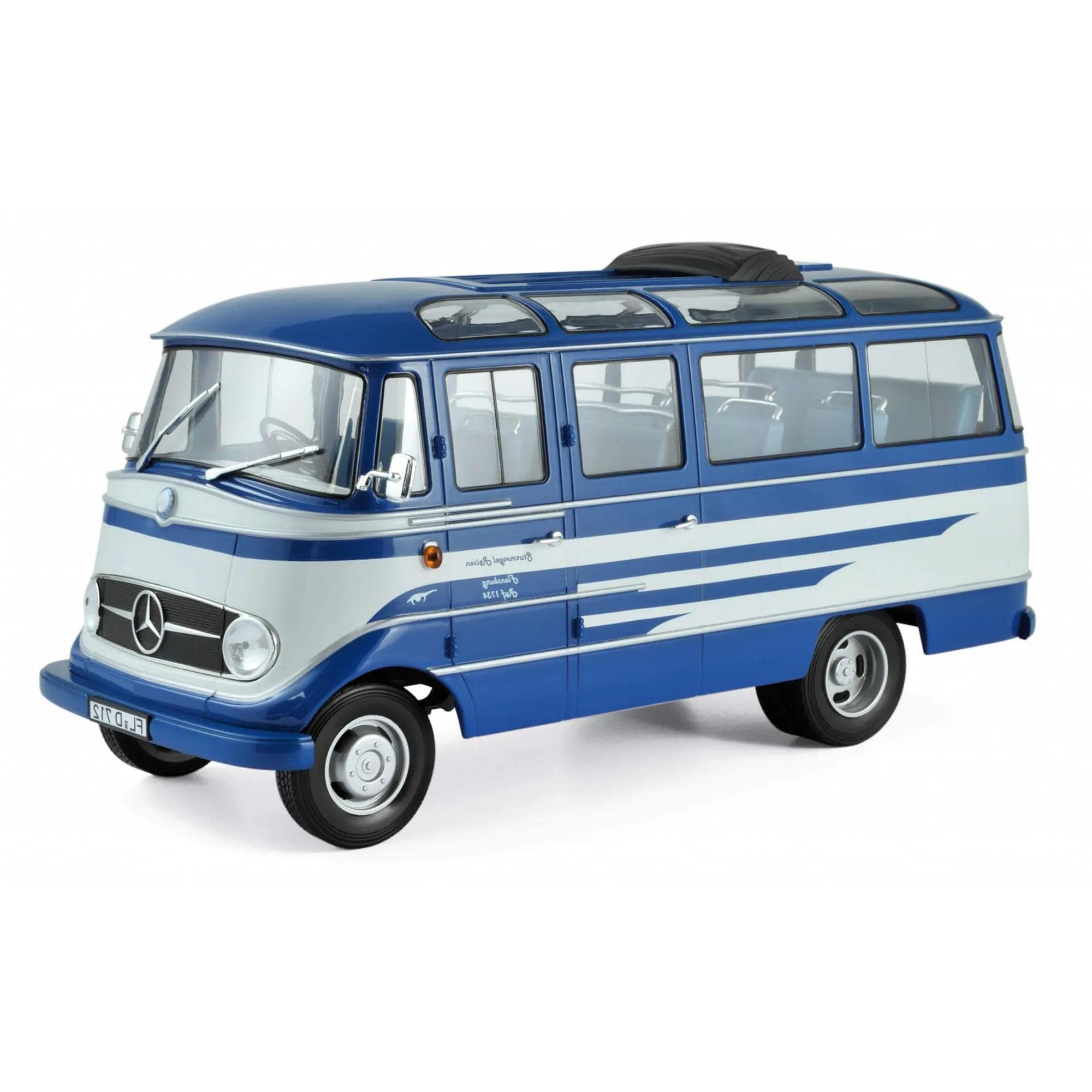 Miniatura Mercedes Benz 0319 Bus 1957-1:18 Norev : Amazon.com.br